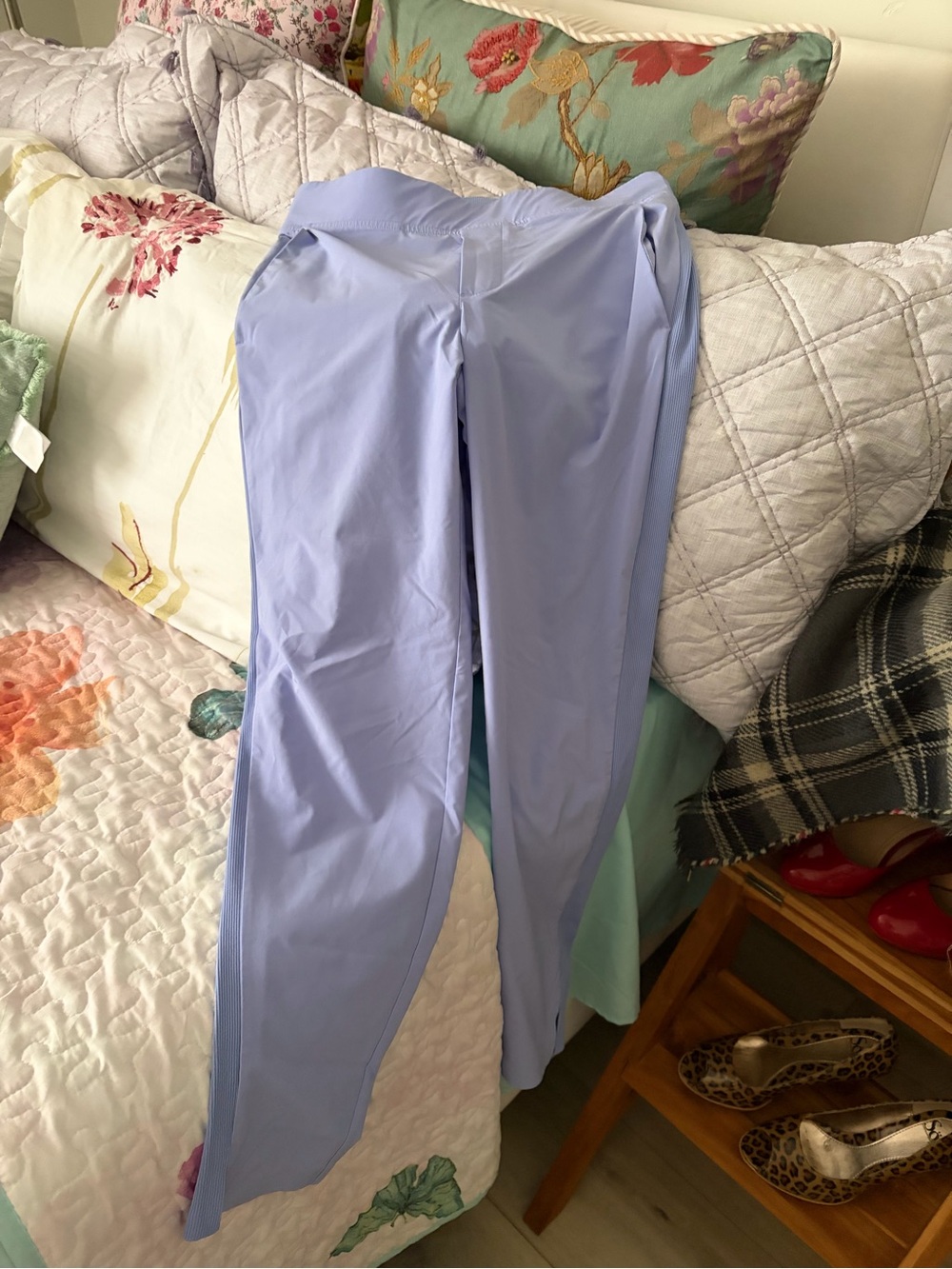 Athleta Brooklyn Trousers Light Lavender women's Stretch Dress Pants